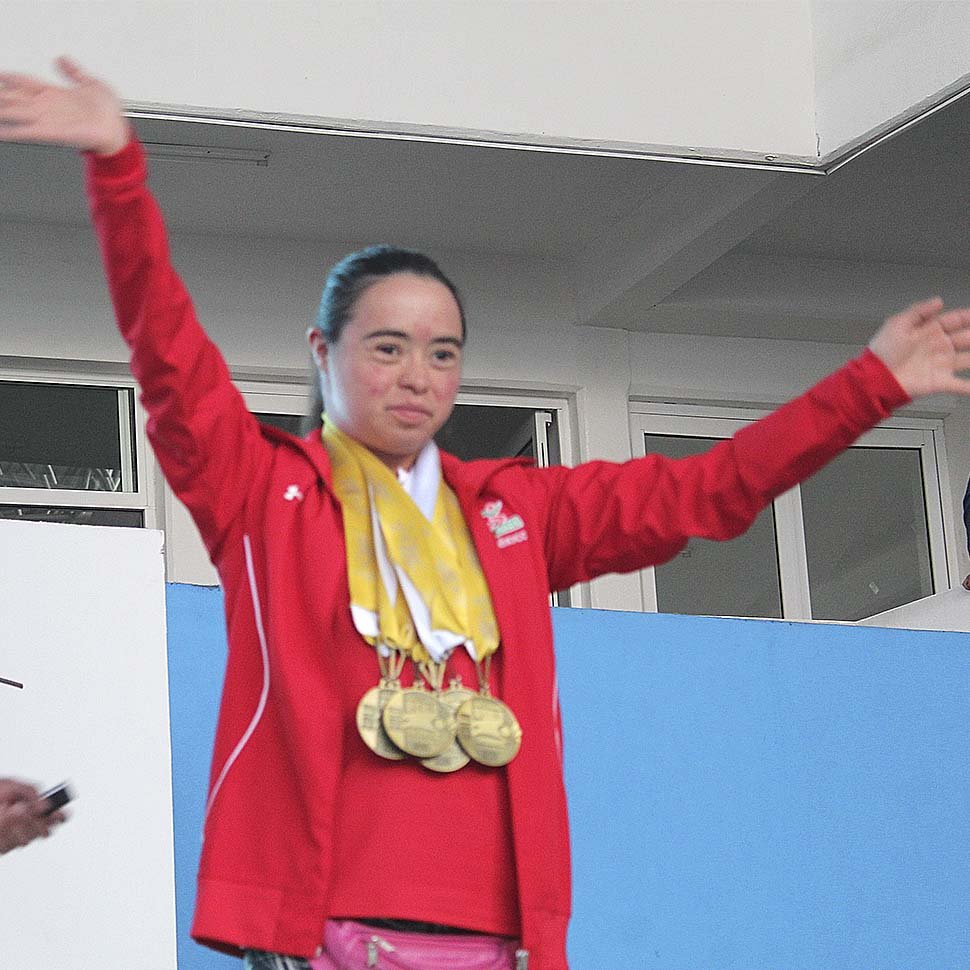 Dunia Camacho en la UBAM